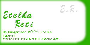 etelka reti business card